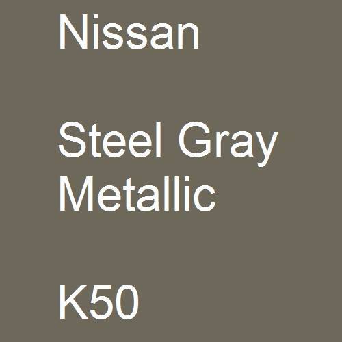 Nissan, Steel Gray Metallic, K50.